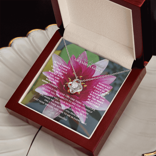 To My Beautiful Granddaughter - Love Knot Gift Set - SV4117LK Jewelry ShineOn Fulfillment