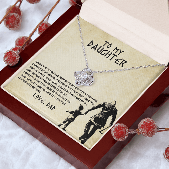To My Daughter - Believe Deep - Beautiful Gift Set - SSD33V2 Jewelry ShineOn Fulfillment