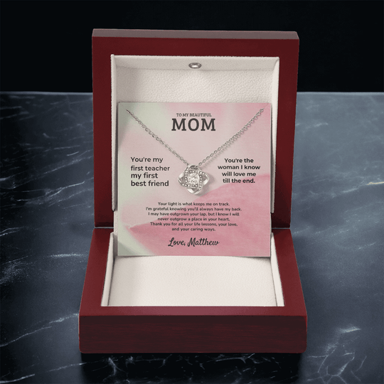 To My Beautiful Mom - Mother's Day Gift Set - SS15v2 Jewelry ShineOn Fulfillment