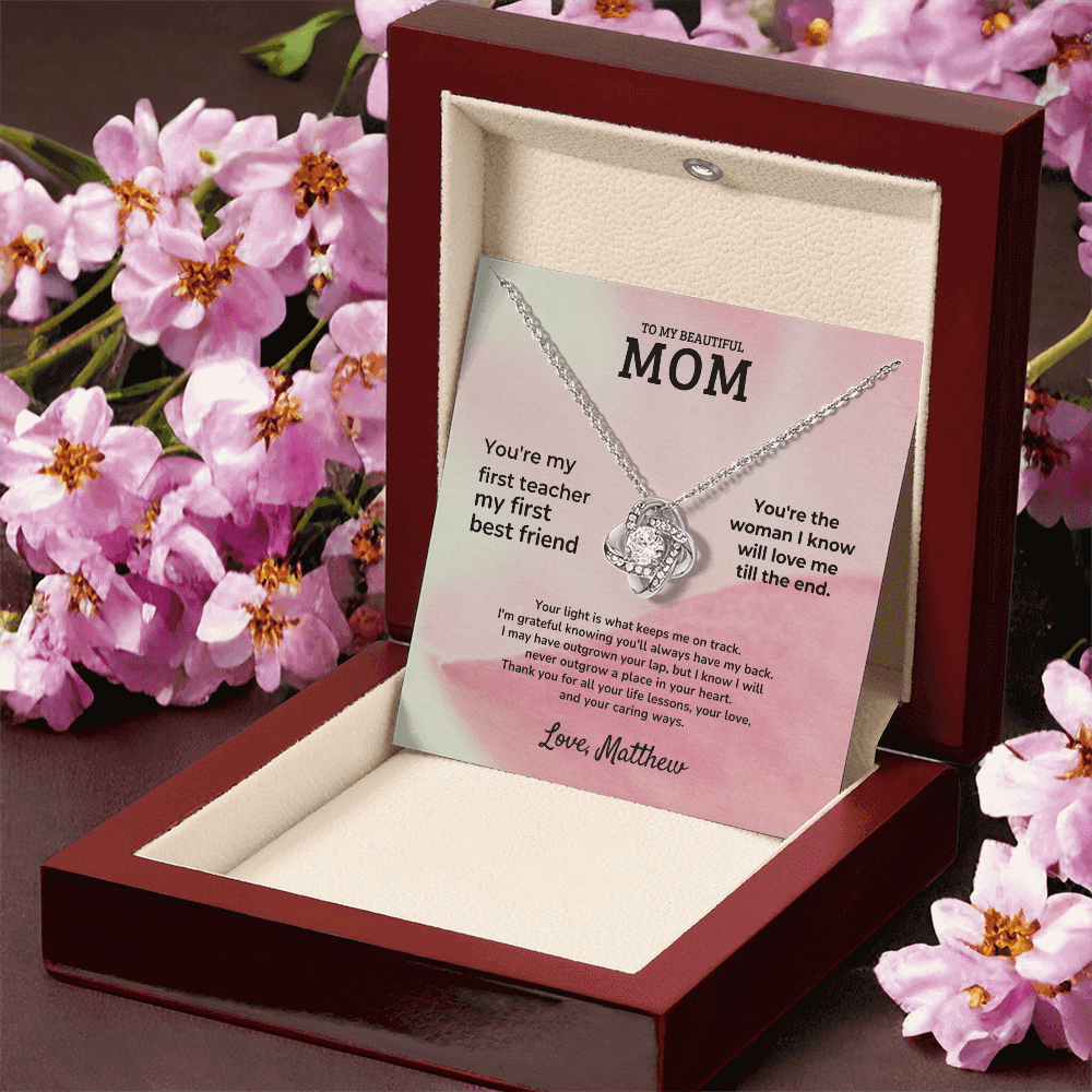 To My Beautiful Mom - Mother's Day Gift Set - SS15v2 Jewelry ShineOn Fulfillment