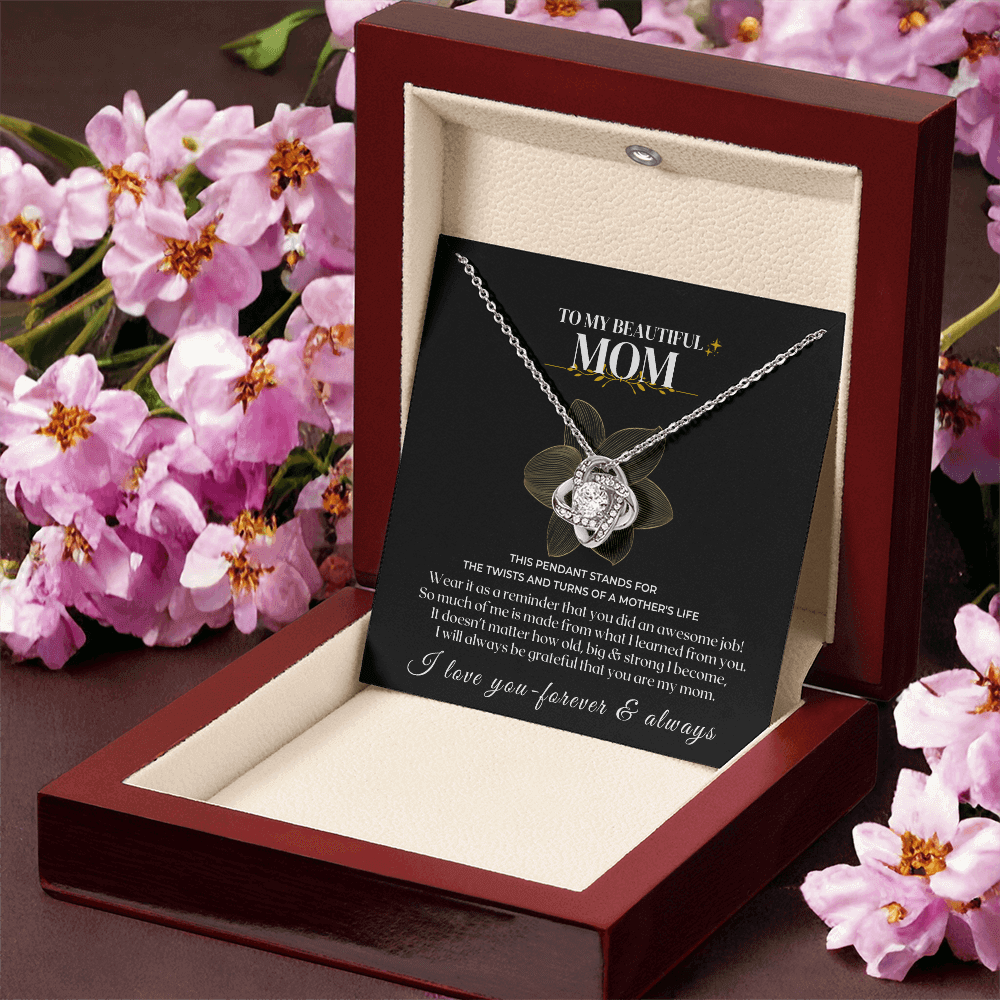 To My Mom - Twists & Turns Gift Set - SS115 Jewelry ShineOn Fulfillment