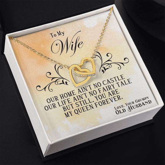 To My Wife - Forever Linked Hearts Gift Set - SSW22 Jewelry ShineOn Fulfillment