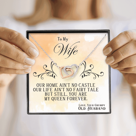 To My Wife - Forever Linked Hearts Gift Set - SSW22 Jewelry ShineOn Fulfillment