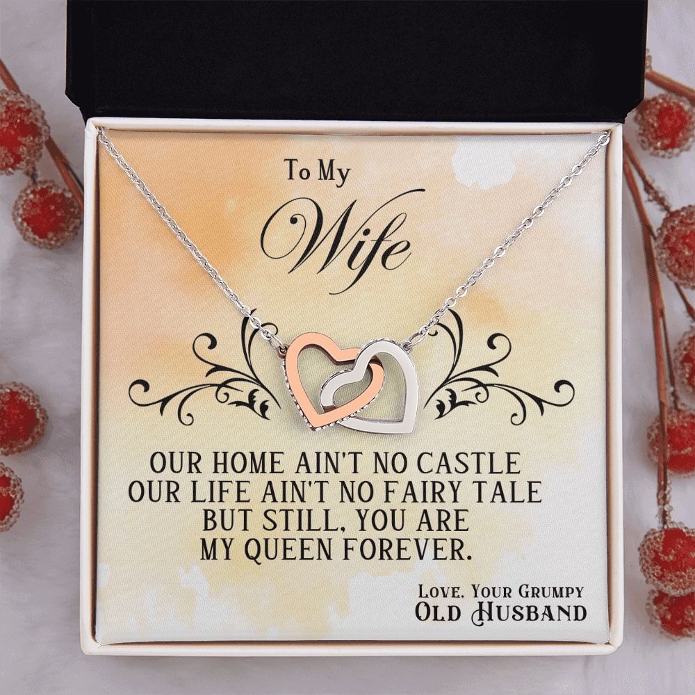 To My Wife - Forever Linked Hearts Gift Set - SSW22 Jewelry ShineOn Fulfillment
