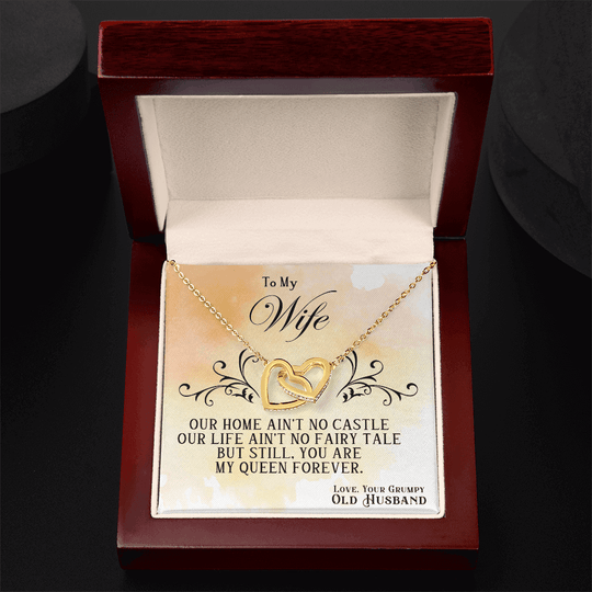 To My Wife - Forever Linked Hearts Gift Set - SSW22 Jewelry ShineOn Fulfillment