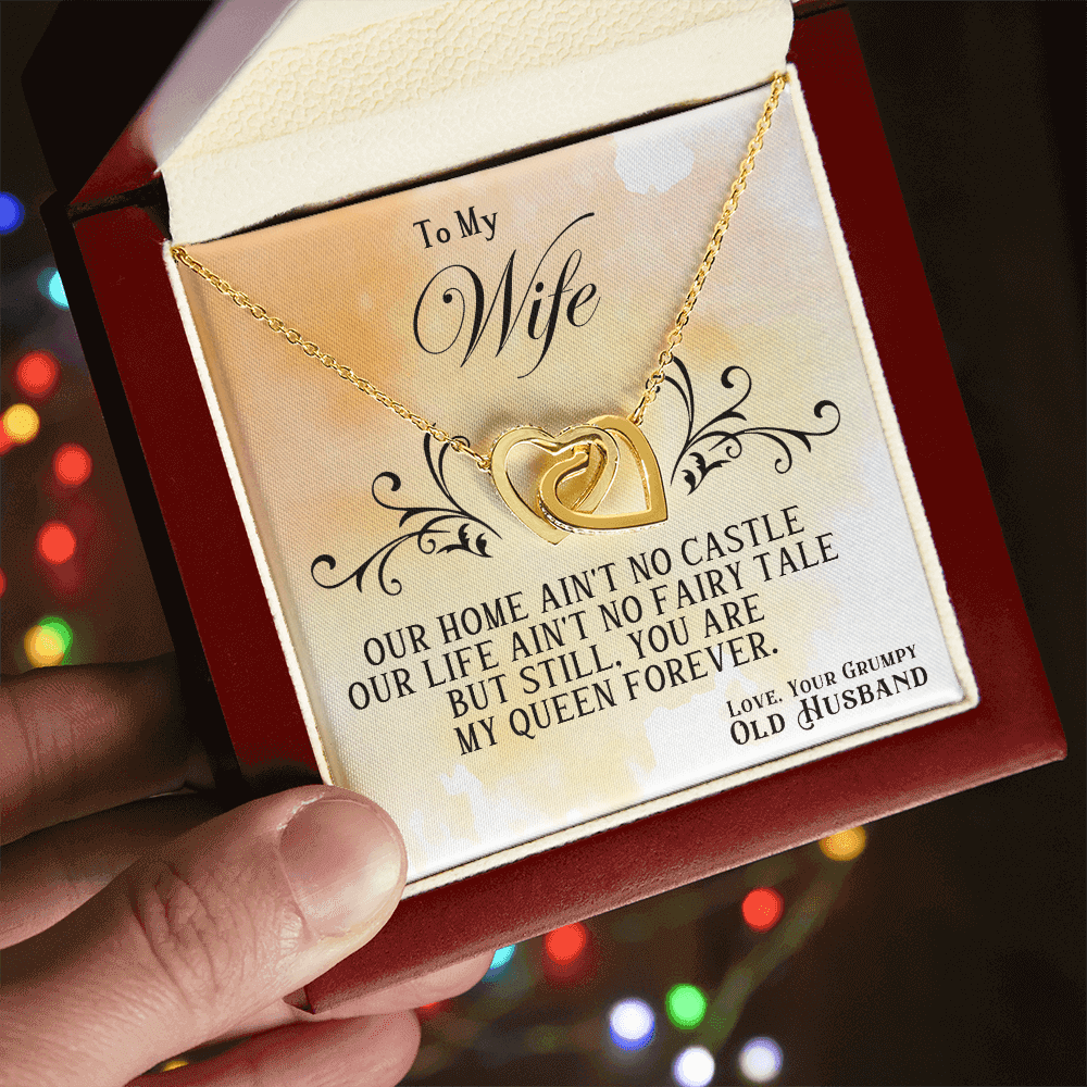 To My Wife - Forever Linked Hearts Gift Set - SSW22 Jewelry ShineOn Fulfillment