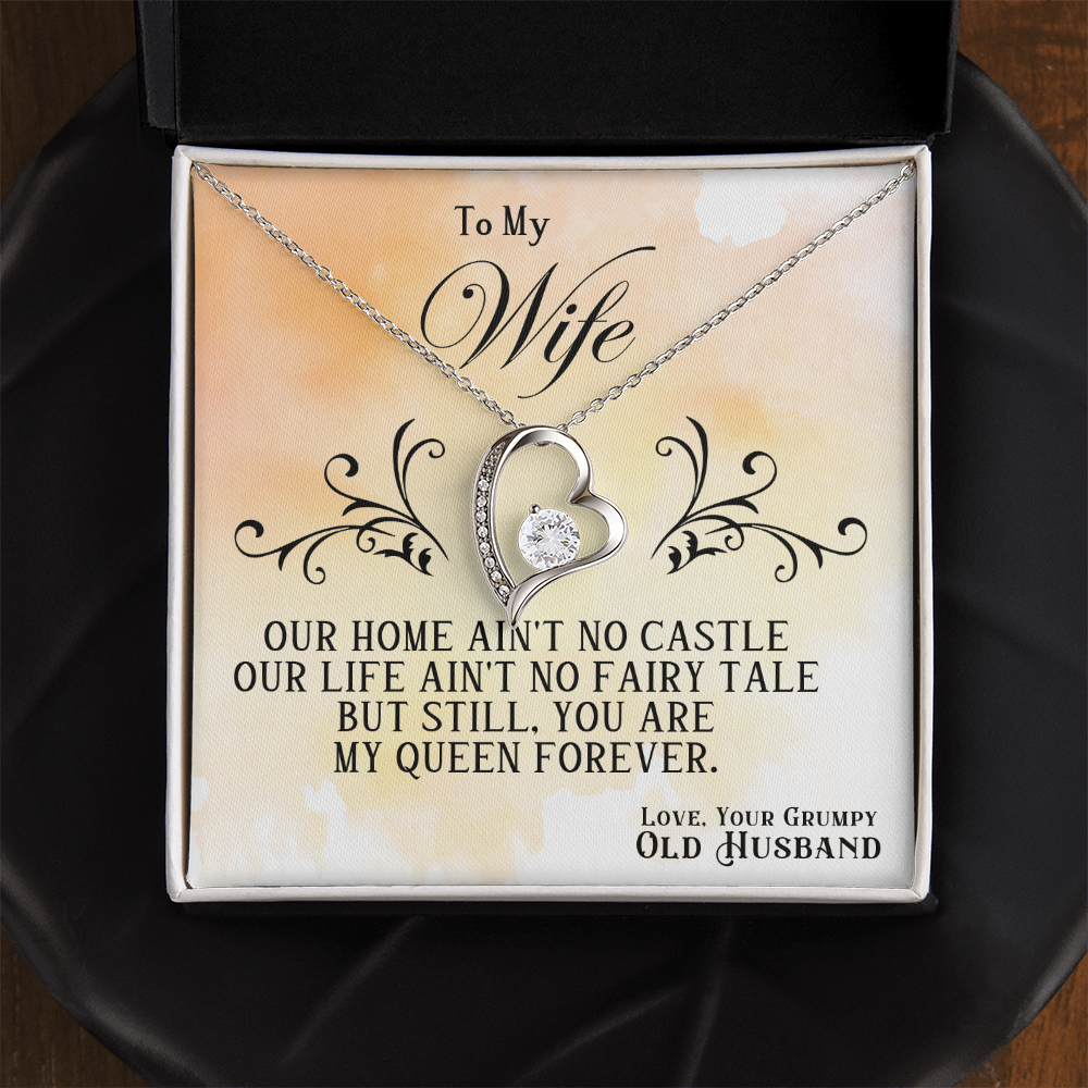 To My Wife - Forever Love Necklace Gift Set - SSW22 Jewelry ShineOn Fulfillment