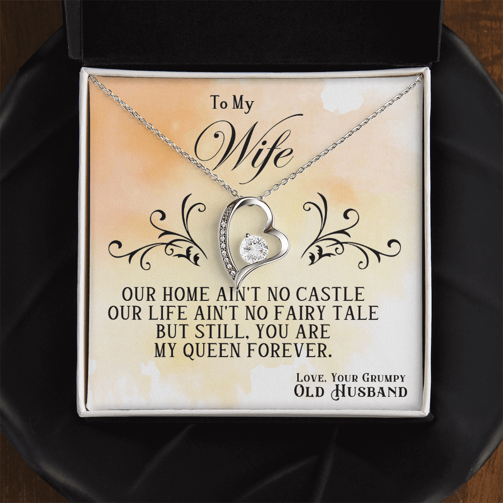 To My Wife - Forever Love Necklace Gift Set - SSW22 Jewelry ShineOn Fulfillment