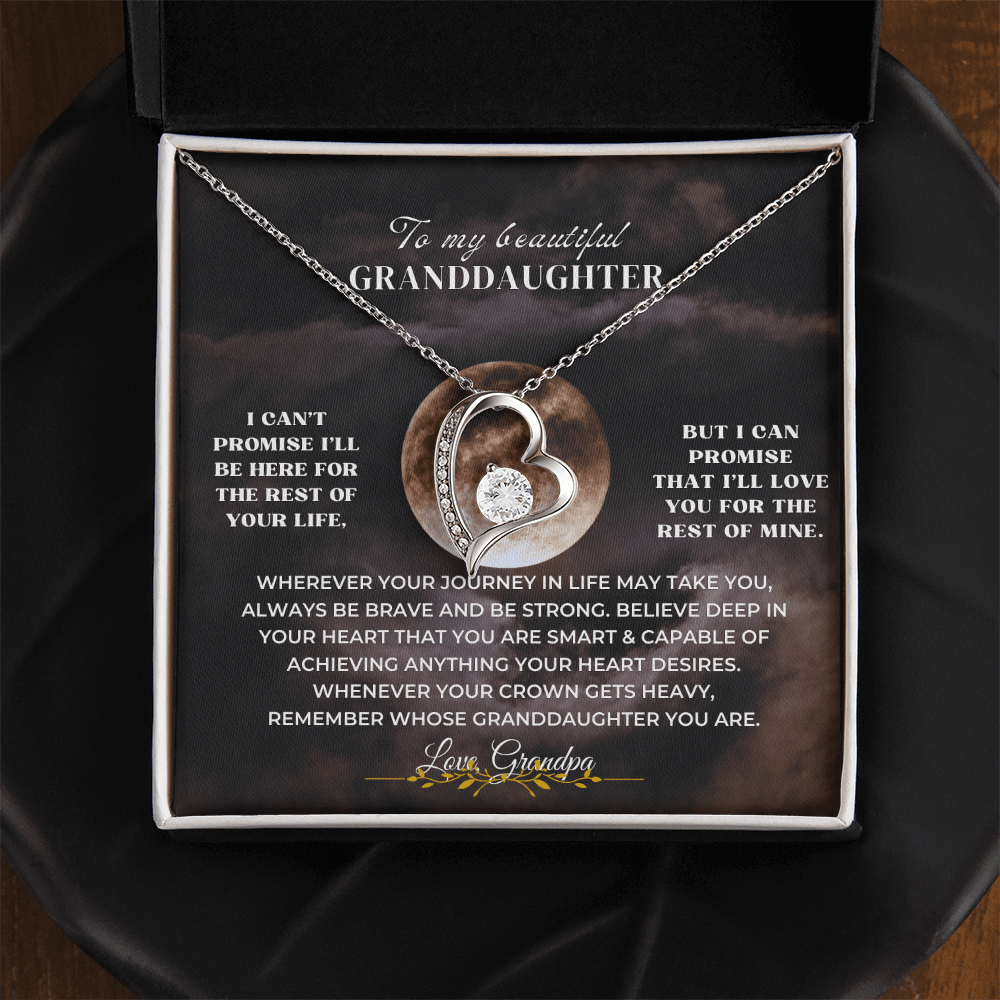 To My Beautiful Granddaughter - Forever Love Gift Set - SS59V9 Jewelry ShineOn Fulfillment