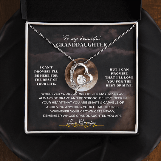 To My Beautiful Granddaughter - Forever Love Gift Set - SS59V9 Jewelry ShineOn Fulfillment