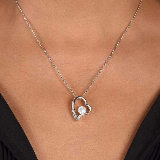 To My Gorgeous Wife - I Love You - Forever Love Necklace Gift Set - SSW27 Jewelry ShineOn Fulfillment
