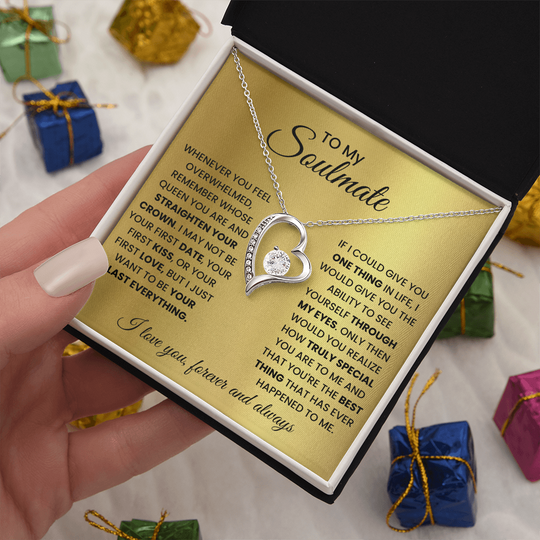 To My Soulmate - Forever Love Beautiful Gift Set - SSSM2 Jewelry ShineOn Fulfillment