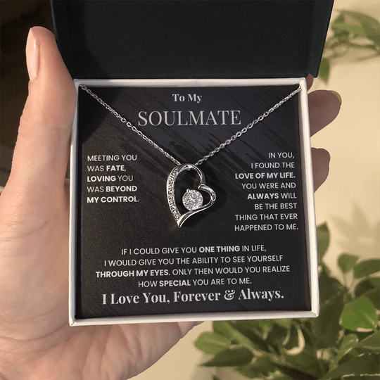 To My Soulmate - Forever Love Gift Set - SSSM3 Jewelry ShineOn Fulfillment