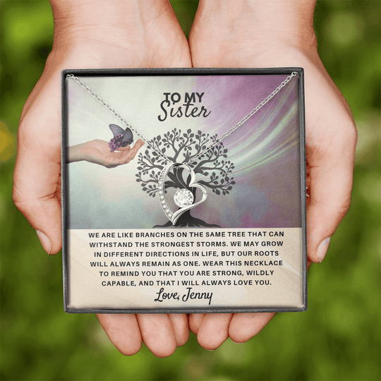 To My Sister - Forever Love - Gift Set - SSS4V1 Jewelry ShineOn Fulfillment