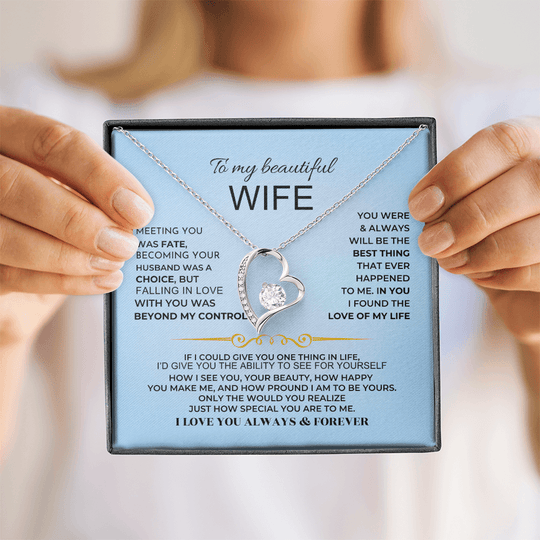 To My Beautiful Wife - Gift Set - SS219765 Jewelry ShineOn Fulfillment