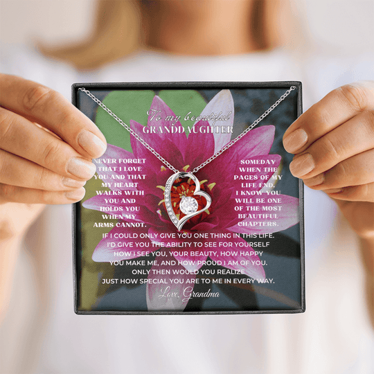 To My Beautiful Granddaughter - Forever Love Gift Set - SV2P1596 Jewelry ShineOn Fulfillment