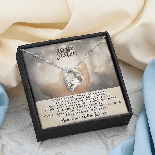 To My Sister - Forever Love - Gift Set - SSS5V1 Jewelry ShineOn Fulfillment