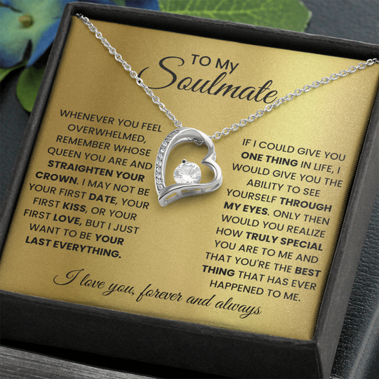 To My Soulmate - Forever Love Beautiful Gift Set - SSSM2 Jewelry ShineOn Fulfillment