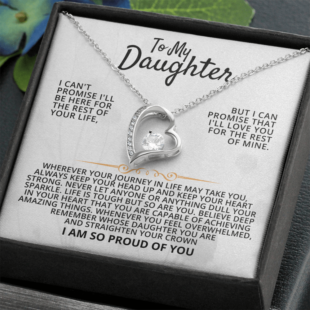 To My Daughter - Pround Of You - Necklace Gift Set - SSD18V2 Jewelry ShineOn Fulfillment