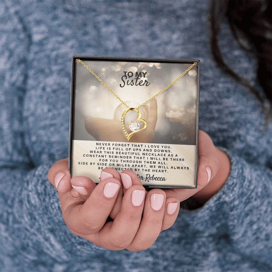 To My Sister - Forever Love - Gift Set - SSS5V1 Jewelry ShineOn Fulfillment