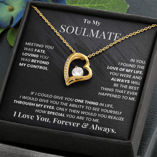 To My Soulmate - Forever Love Gift Set - SSSM3 Jewelry ShineOn Fulfillment