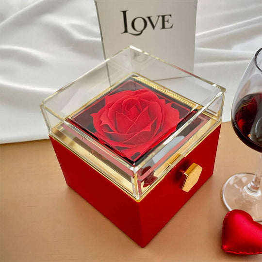 To My Gorgeous Wife - Beautiful Gift Set - Rotating Rose Gift Box -SSW276 Jewelry ShineOn Fulfillment