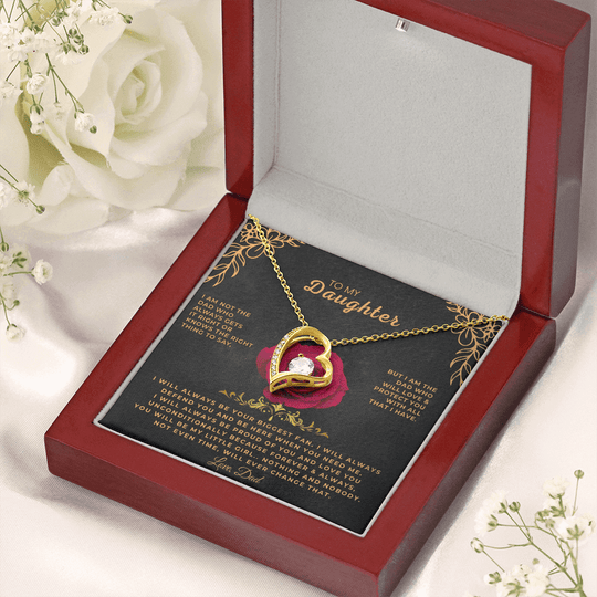To My Daughter - Love Dad - Beautiful Gift Set - SS516V1 Jewelry ShineOn Fulfillment