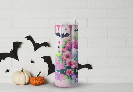 Adorable Ghost Halloween Tumbler: Too Cute to Spook Mug Printify