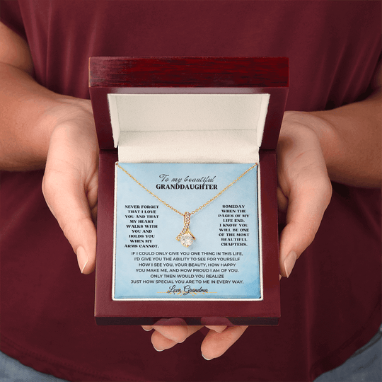 To My Beautiful Granddaughter - Personalized Gift Set - SCV3170 Jewelry ShineOn Fulfillment