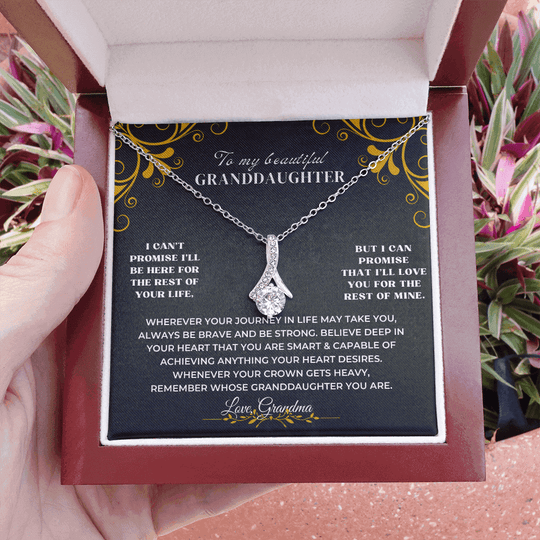 To My Beautiful Granddaughter - Personalized Gift Set - SV170 Jewelry ShineOn Fulfillment
