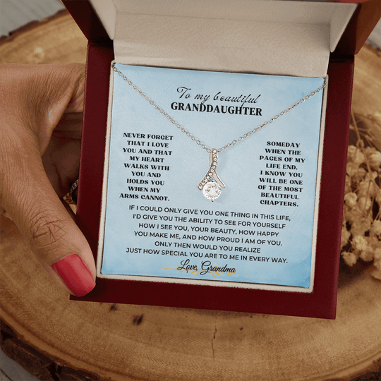 To My Beautiful Granddaughter - Personalized Gift Set - SCV3170 Jewelry ShineOn Fulfillment