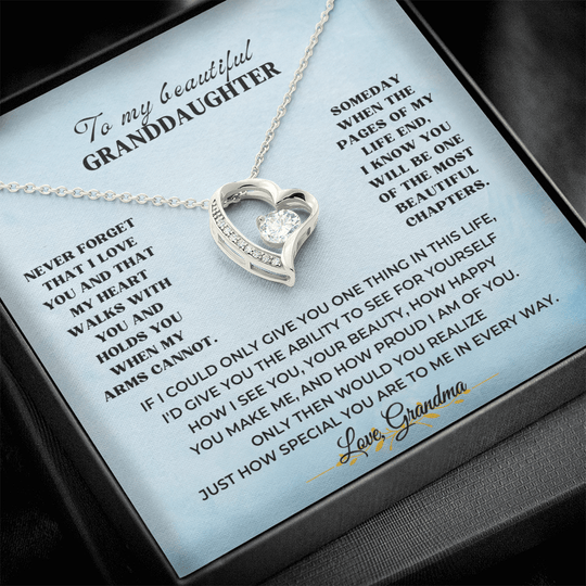 To My Beautiful Granddaughter - Forever Love Gift Set - SV1596 Jewelry ShineOn Fulfillment