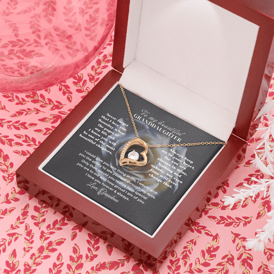 To My Beautiful Granddaughter - Forever Love Gift Set - SS596 Jewelry ShineOn Fulfillment