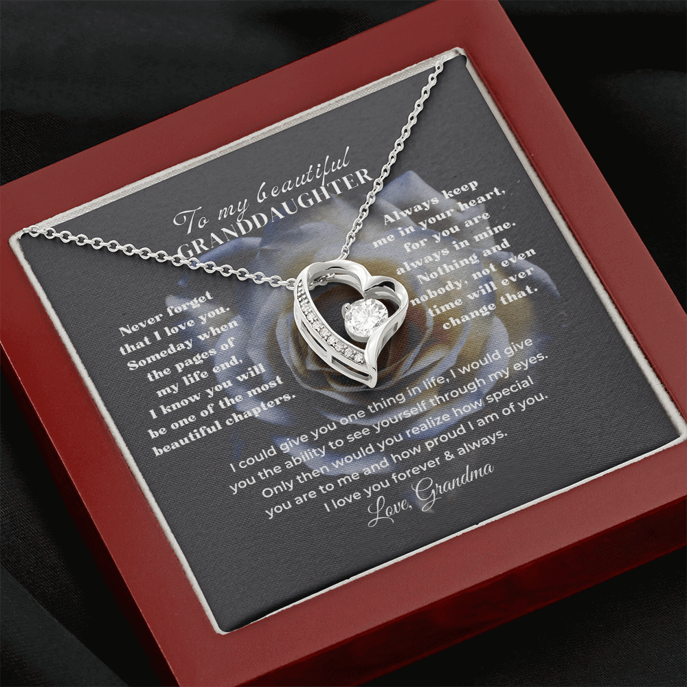 To My Beautiful Granddaughter - Forever Love Gift Set - SS596 Jewelry ShineOn Fulfillment