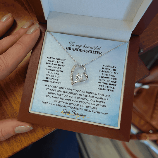 To My Beautiful Granddaughter - Forever Love Gift Set - SV1596 Jewelry ShineOn Fulfillment