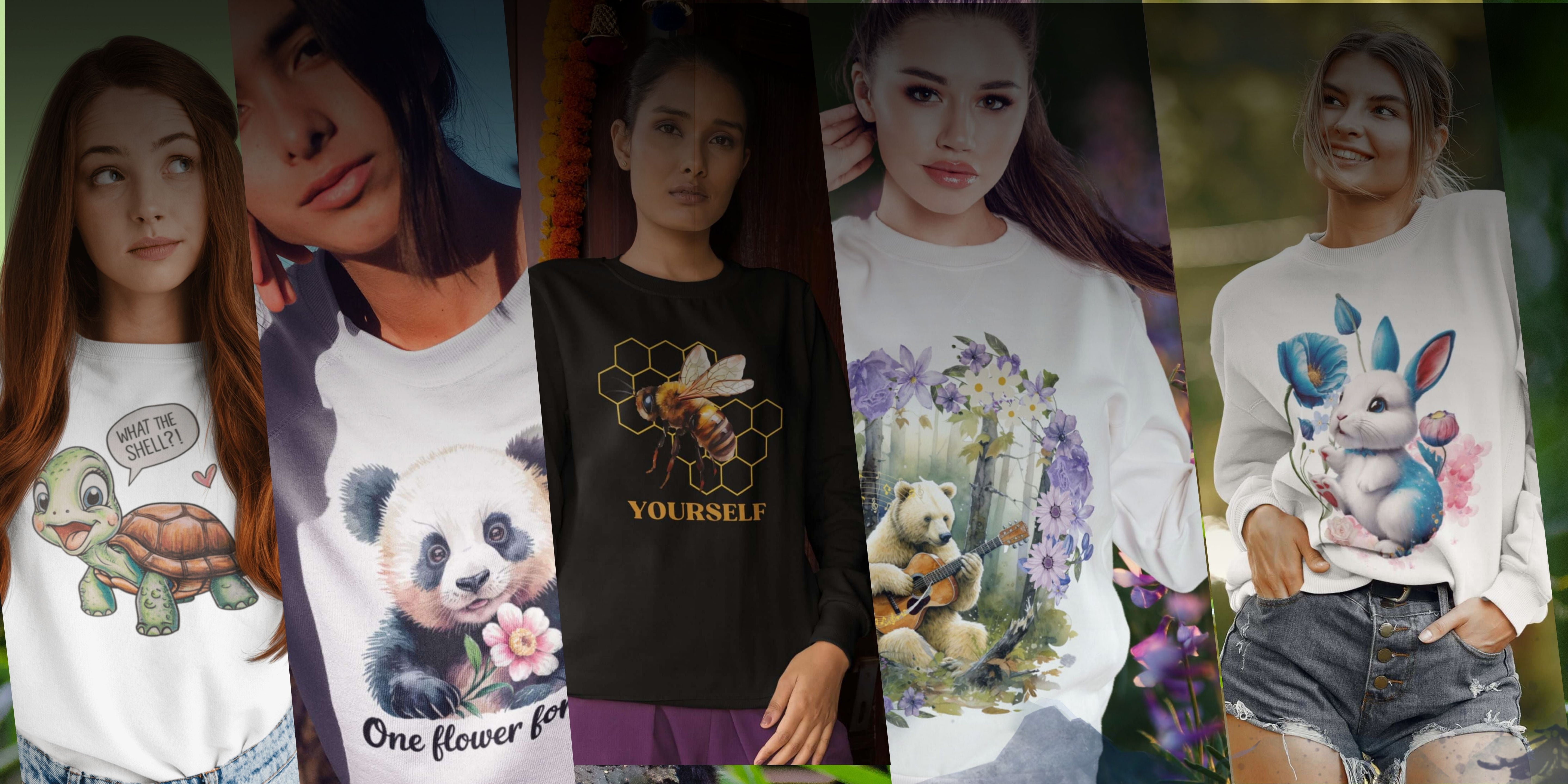 Horses and Other Animals Sweatshirts - Imagin Vibes - 