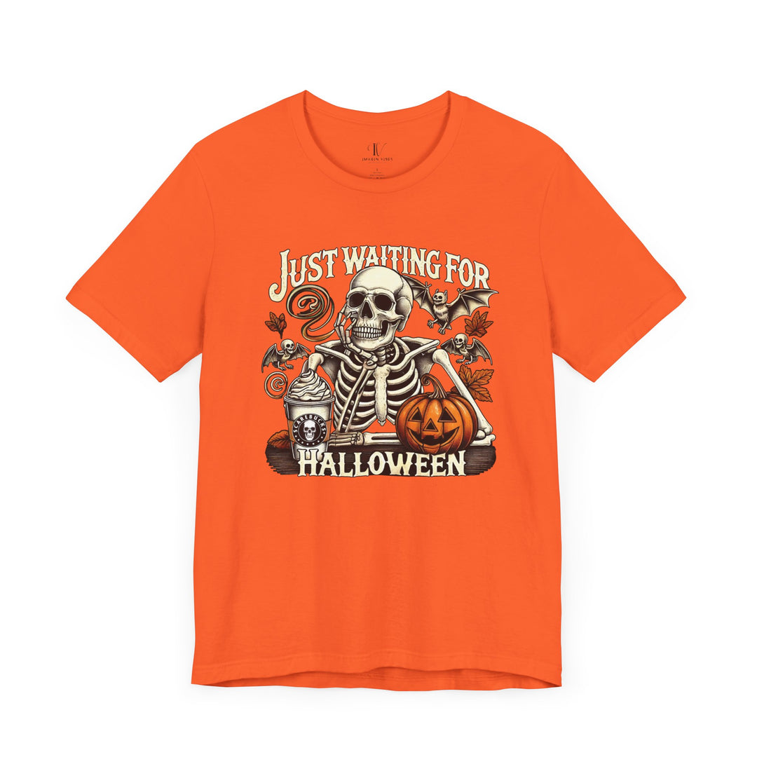 Skele-sip Tee - Just Waiting for Halloween