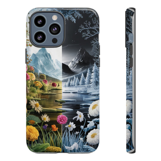 Phone Case - Duality and Change Nature Phone Case Printify iPhone 13 Pro Max Glossy