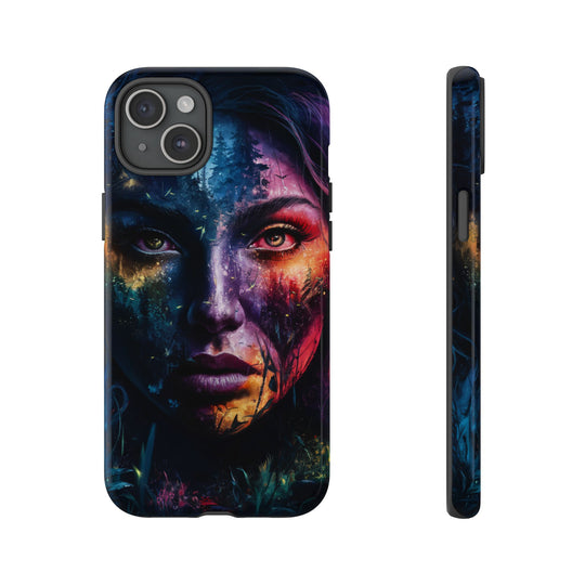 Artistic Portrait Tough Cases Phone Case Printify iPhone 15 Plus Glossy