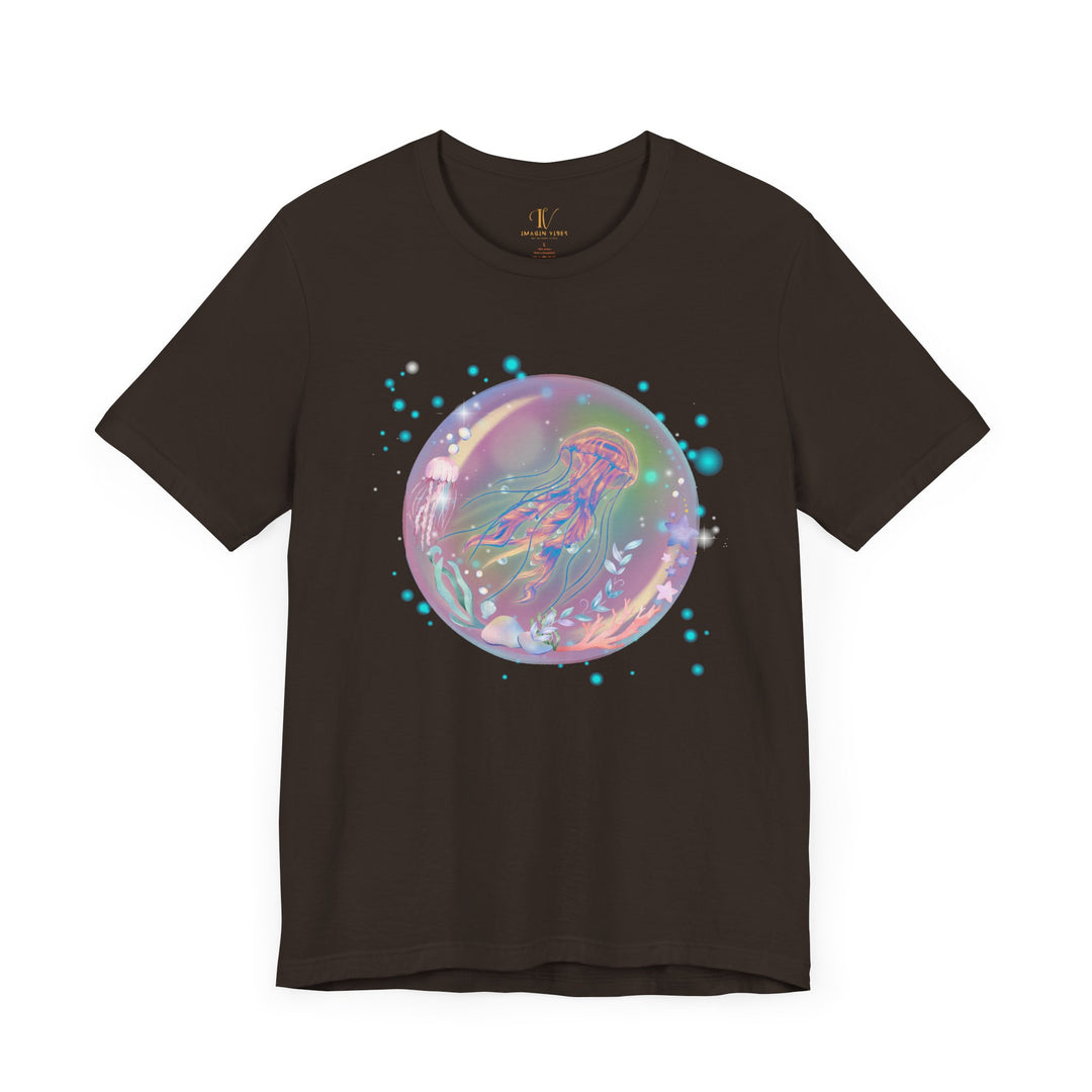 Jellyfish Galaxy Tee T-Shirt Printify