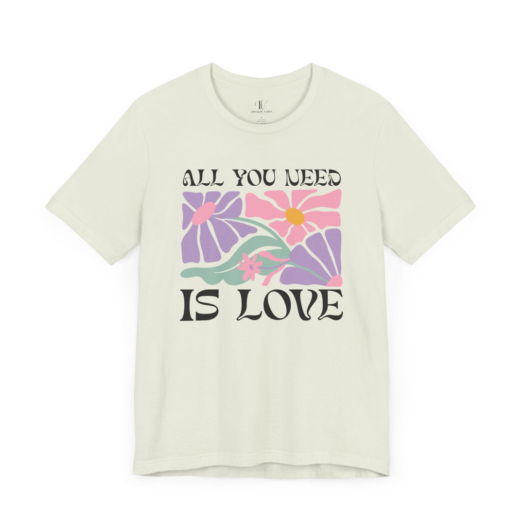 All You Need Is Love: Boho Vibes T-Shirt T-Shirt Printify Citron XS