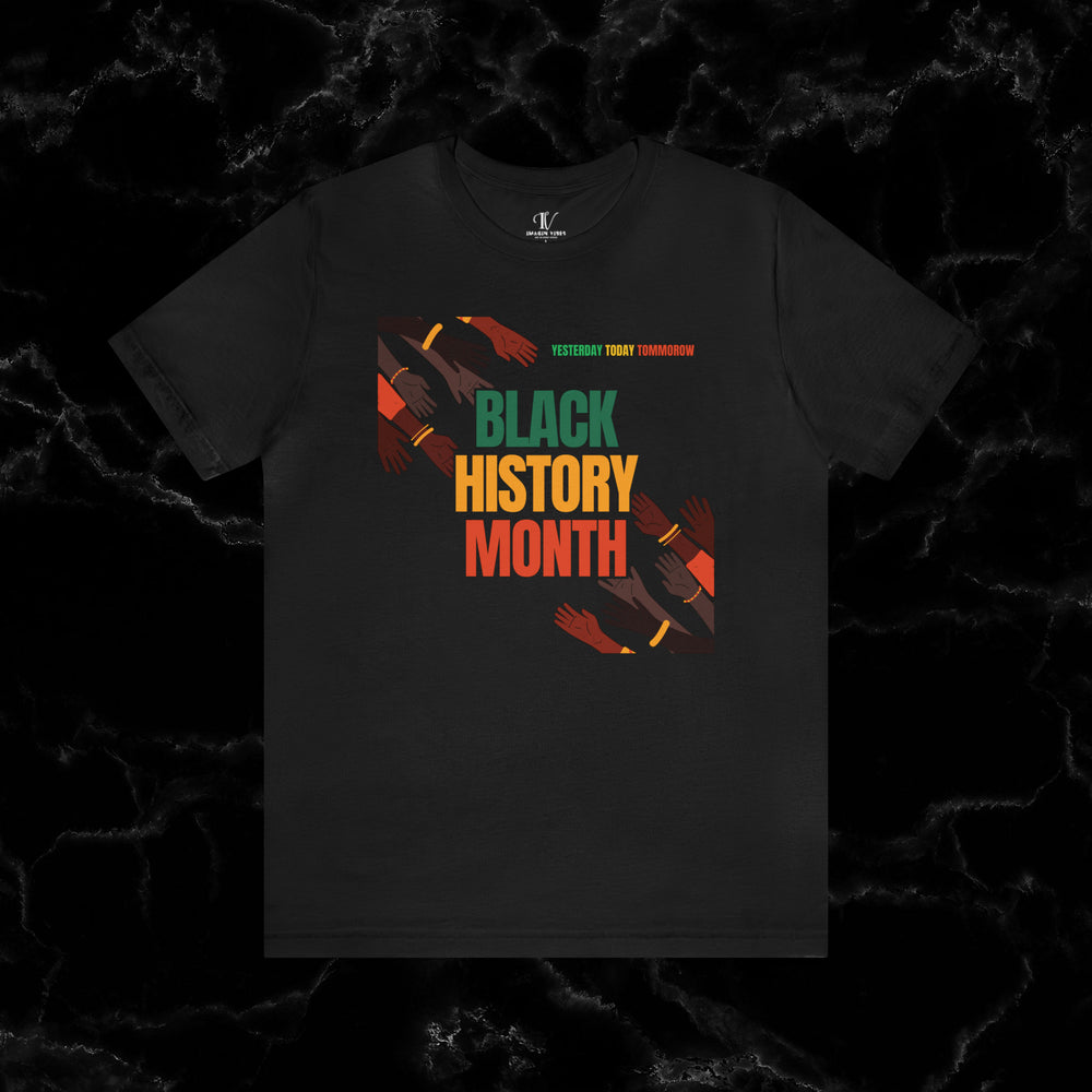 Black History Month: Celebrating Legacy Tee T-Shirt Black XS 