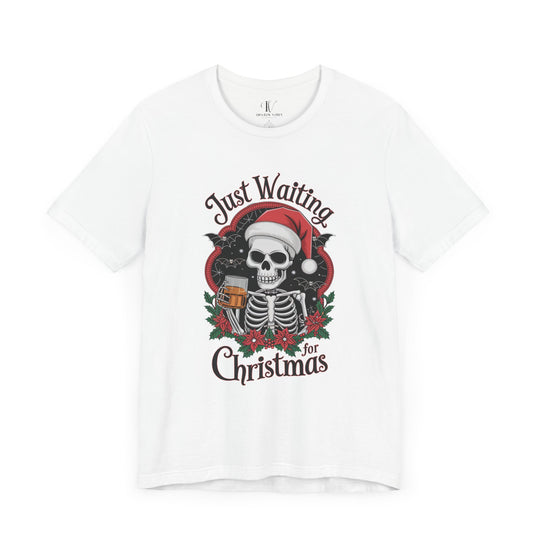 Holiday Skeleton Santa Tee