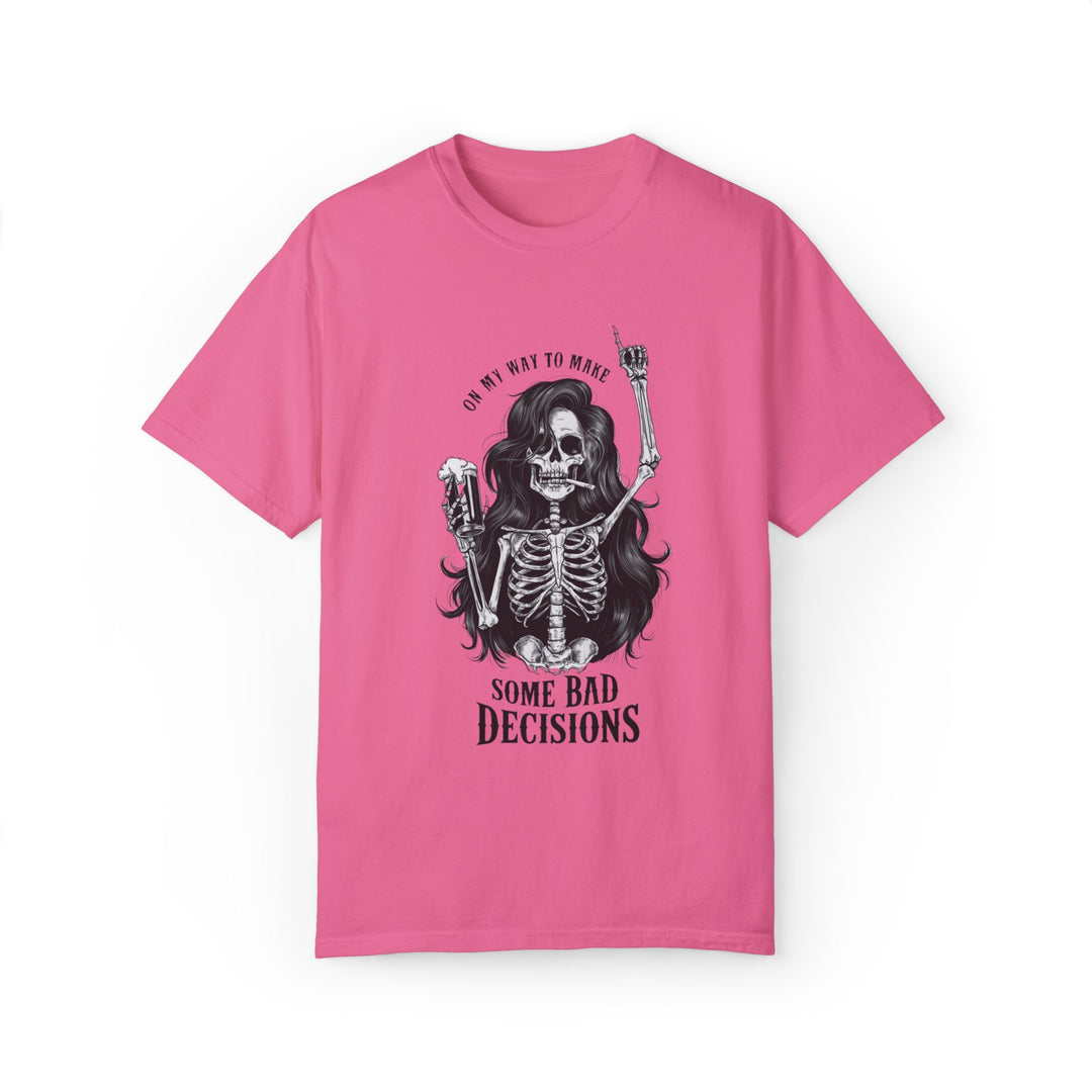 Bad Decisions Babe: Halloween T-Shirt