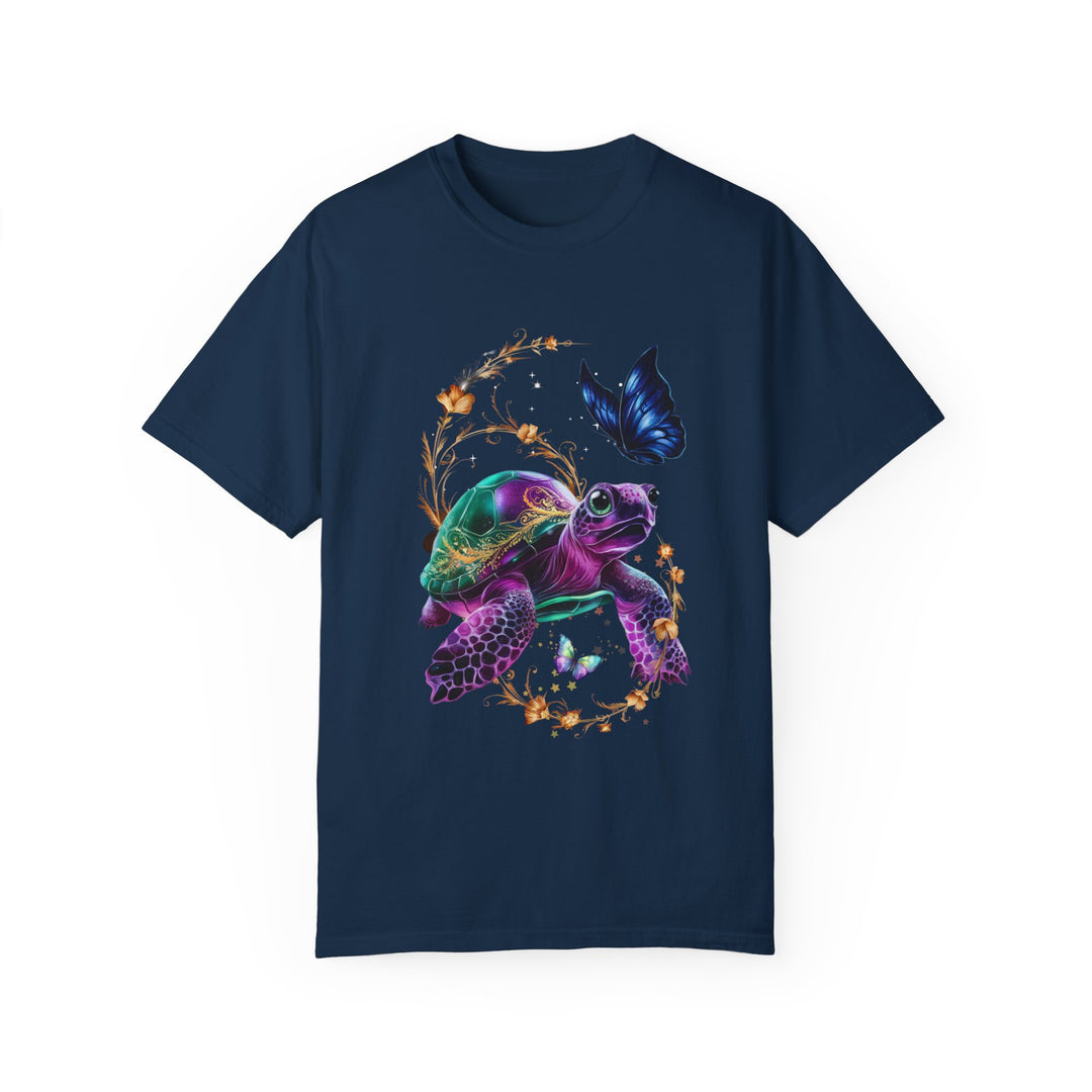 Turtle Dream Unisex T-shirt T-Shirt Printify True Navy S