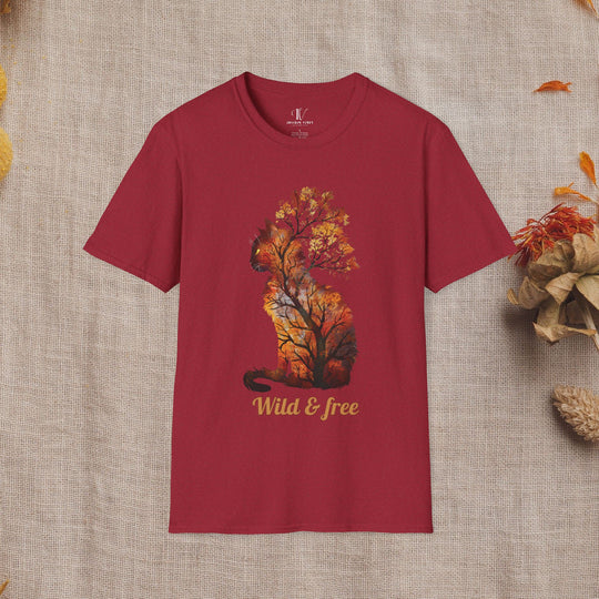 Wild & Free: Feline Fall T-Shirt