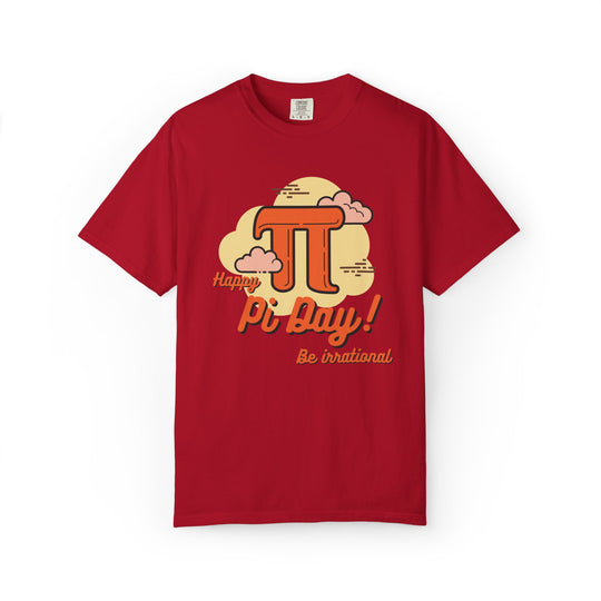 Pi Day T-Shirt - Happy Pi Day Shirt T-Shirt Printify Red S