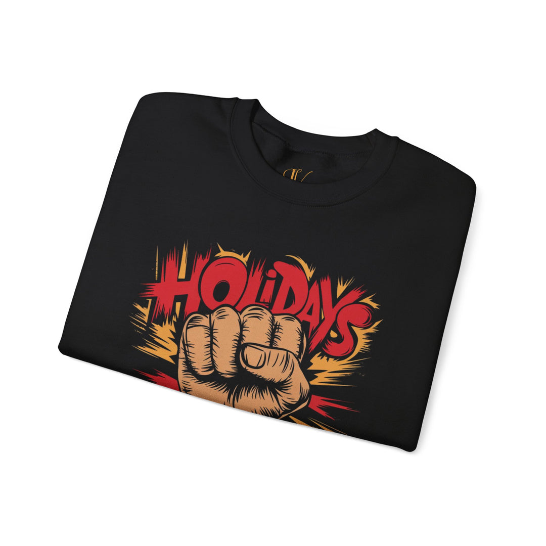 Holidays Survivor Sweatshirt Sweatshirt Printify