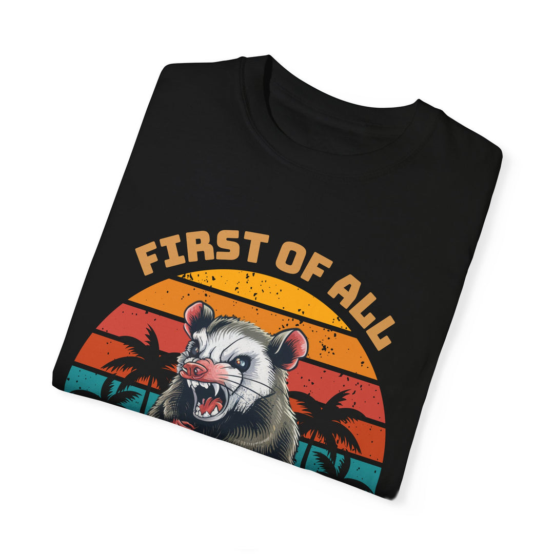 Possum Sunset Unisex T-shirt T-Shirt Printify