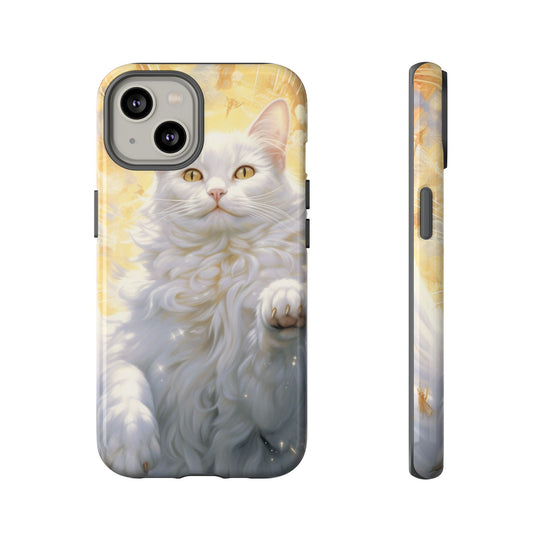 Phone Case - Divine Feline Cat Phone Case Printify iPhone 14 Glossy